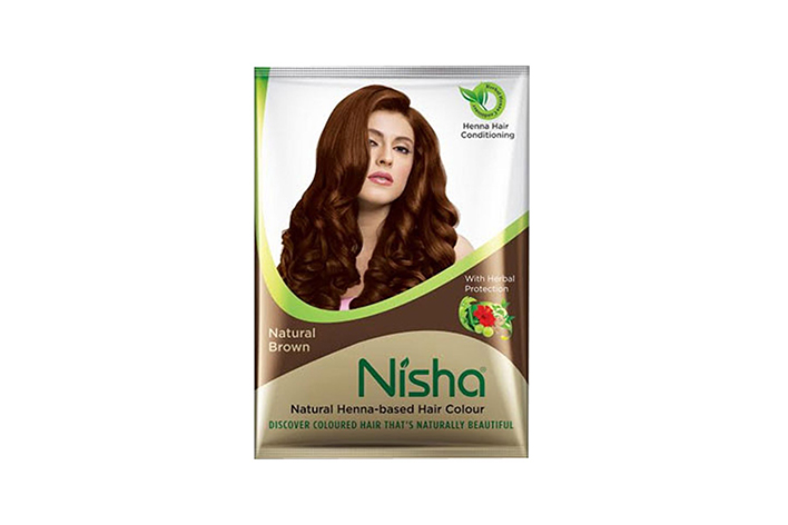 Nisha Mehendi Natural Brown, Brown Colour, 3 ₹ OFF | Buy4earn